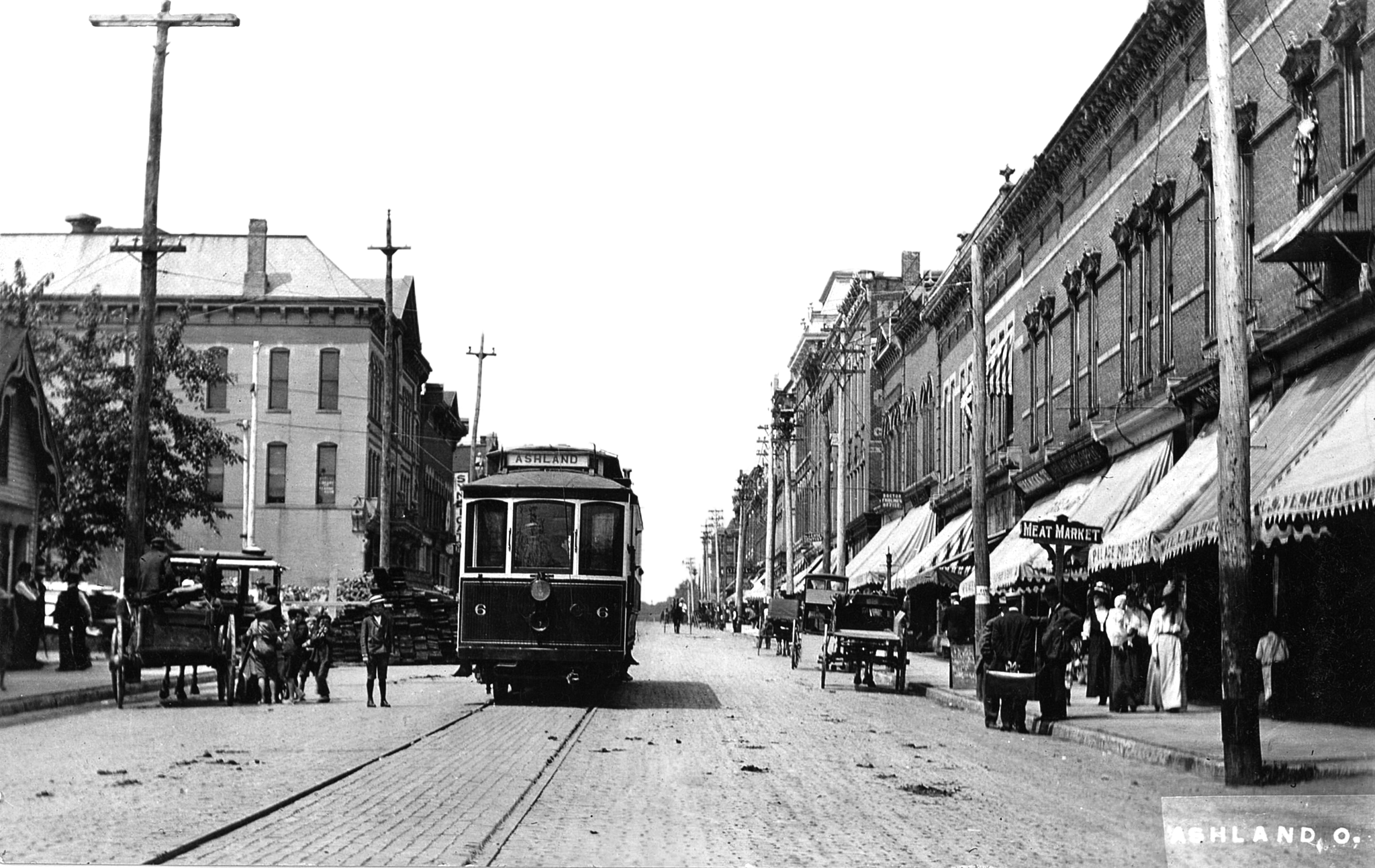 ashland main street early 1900s