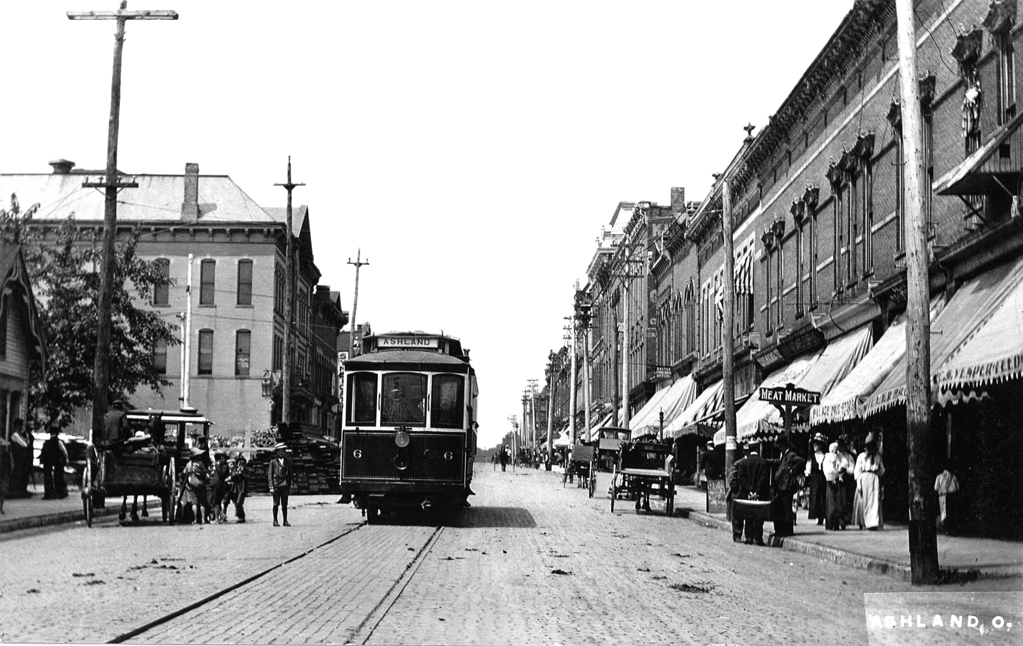 ashland main street early 1900s
